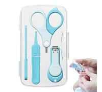 Kixolazr Tagliaunghie per bambini, kit tagliaunghie per bambini - Set per la cura della scuola materna Baby Clippers - Tagliaunghie, pinzette Kit pedicure, Kit manicure per bambini, Lima per unghie