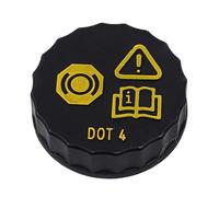 Kixolazr Tappo Del Serbatoio Del Liquido Dei Freni - Protezione Dalla Polvere A Doppio Strato | Tappo Cilindro Dei Freni - per Autoveicoli Moto Veicoli Industriali Manutenzione Riparazione Casa