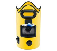 Kixolazr Vasca Da Pediluvio | 21L Secchio Pieghevole Antigoccia Con Tasca Laterale | Vasca Per Ammollo Piedi Con Foro Di Scarico,Per Cucina Bambini Donne Adulti Cura Quotidiana Della Casa Rilassamento