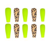 KIXZSAZ 1 set punta francese stampa sulle unghie smerigliate unghie lunghe opache decalcomanie di moda avvolge la copertura completa del salone della ballerina