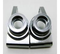 KIXZSAZ 2 pacchi/lotto Porta mozzo posteriore per 1/14 LC Migliora le prestazioni dell'auto RC con porta mozzo posteriore per 1/14 LC leggero, colore titanio