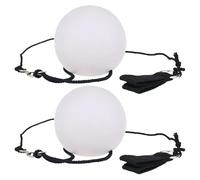 KIXZSAZ 2 pezzi LED Luminous Fling Ball Toys Club e feste rave Queste palline LED luminose Poi stanno ballando e divertendo