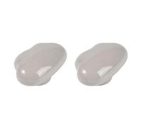KIXZSAZ 2x Maniglie per cassetti per armadietti dei cartoni animati Impugnatura comoda per maniglie per porte di guardaroba per bambini in ceramica a foro singolo Nuvole, Grigio nuvola