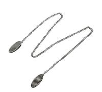 KIXZSAZ 4 pezzi di catena per tovaglioli personali con clip per il fissaggio dei tovaglioli 4 pezzi di clip per in metallo per le donne Porta Natale in, B
