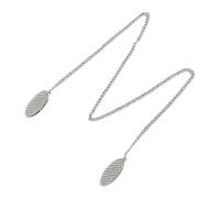 KIXZSAZ 4 pezzi di catena per tovaglioli personali con clip per il fissaggio dei tovaglioli 4 pezzi di clip per in metallo per le donne Porta Natale in, UN