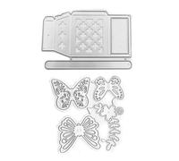 KIXZSAZ 4 pz/set Scrapbooking Muore Decorazione Strumento di Creazione di Carta Carta Modelli Goffratura Stencil Rifornimenti artigianato