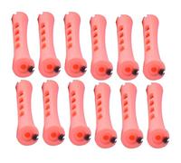 KIXZSAZ 6 Pezzi Rullo per Parrucchiere Arricciacapelli Autoportante Magnetico Design Per Unico Strumenti per Arricciare Parrucchiere per Capelli Corti Medi, 6 rosa conchiglia, 12 pezzi