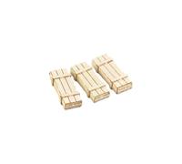 KIXZSAZ Accessori per modelli architettonici Puzzle in legno 3D Miniatura Scatola in legno Realizzata appositamente per layout di gioco e paesaggi diorama Scatola 1/35 Staffa per, Stile L