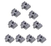 KIXZSAZ Adattatore per binari ferroviari in legno per giochi di costruzione, progettato per incoraggiare il divertimento educativo e il tempo in famiglia, Grigio
