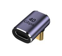 KIXZSAZ Adattatore per Cellulare di Tipo C in Lega 100W Placca 8K 120HZ 7680x4320 Convertitore di Ricarica per Trasmissione di File Audio, Tipo da Maschio a femmina4