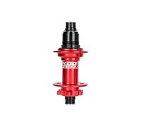 KIXZSAZ Albero della Ruota Artigianale Alberi a rulli Leva di sgancio rapido Lavorazione Forniture per Il Ciclismo Installazione a Portata di Mano Mozzo del Cuscinetto, Rosso/148 * 12MMXDXM390