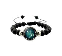 KIXZSAZ Ampia gamma di usi Il braccialetto con dodici costellazioni accompagna i braccialetti intrecciati fatti a mano regolabili in tutte le stagioni, sei