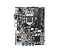 KIXZSAZ B75 Scheda Madre Del Computer Ventola Di Raffreddamento Set 16 GB di RAM Massima PCI-E 2.0 Scheda Mineraria Desktop PC Miner Attrezzature Accessori