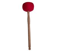 KIXZSAZ Bastoncino per meditazione con maglio per ciotola sonora, ampio per pratiche di rilassamento, yoga e consapevolezza, compatto e facile da maneggiare. Forniture per, Rosso, L