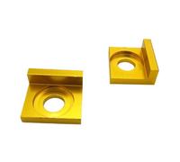 KIXZSAZ Blocco tendicatena in Lega da 15 mm Blocco tendicatena Realizzato per durare sui percorsi più impegnativi da 15 mm in Alluminio CNC, Oro, Millimetri