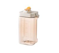 KIXZSAZ Bollitore freddo per frigorifero con anello di tenuta ispessito per vaso per bevande in ABS per frigorifero esterno con erogatore per rubinetto, bianco caldo