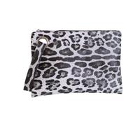 KIXZSAZ Borsa di grande capacità Borsa resistente e alla moda per le donne Borse da donna Borse dal design multicolore Stile semplice, Leopardo grigio