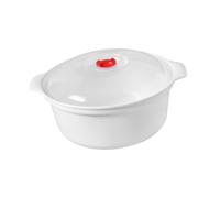 KIXZSAZ Ciotole per microonde, ciotole sicure, soluzione di riscaldamento rapido per fiocchi d'avena, cucina efficiente e comoda, versatile, usa questa, Bianco, 22x10 cm