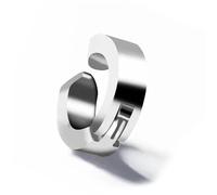 KIXZSAZ Clip per orecchio sulla medicazione Ornamento Decorazioni per il corpo Banchetto per feste Orecchie Cerchio, Colore acciaio