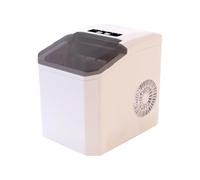 KIXZSAZ Controsoffitto efficiente per produttori di ghiaccio in 6 minuti per la casa 26 Ibs/d 26 Ibs/d. Il rumore normale è inferiore a 45 dB. Fabbricatore di ghiaccio portatile in PP, Bianco