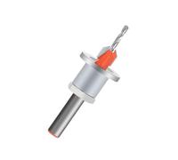 KIXZSAZ Counter Sink Router per la lavorazione del legno Profondità Stop Punta da trapano Estrattore per fresatura Limite Svasatore Utensili per la rimozione rapida dei trucioli Legno