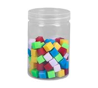 KIXZSAZ Cubi colorati da centimetro, giocattolo per contare e ordinare, che ispirano i bambini a concetti matematici e attività di costruzione Per creative. Cubi per imparare la matematica,