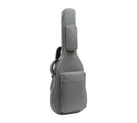 KIXZSAZ Custodia per basso elettrico, custodia portatile progettata con caratteristiche comode per l'esperienza dell'utente, per chitarra elettrica, basso per, Grigio, 38x8x103cm