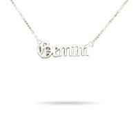 KIXZSAZ Dodici segni zodiacali lettera fascino costellazioni zodiaco collana fai da te comodo ciondolo per i regali del festival dell'amante, Argento Gemelli