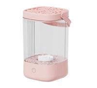 KIXZSAZ Donna delle pulizie Il miglior compagno per pulire i pennelli per il trucco Pulitore e asciugatrice per pennelli per il trucco Pulitore elettrico per pennelli per il trucco, B