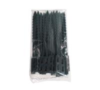 KIXZSAZ Fascette Regolabili - Soluzione Resistente e duratura per progetti Domestici di superfici Multiple Supporto per Fissaggio Giardino, Verde, 13 cm