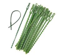 KIXZSAZ Fascette Regolabili - Soluzione Resistente e duratura per progetti Domestici di superfici Multiple Supporto per Fissaggio Giardino, Verde, 11 cm