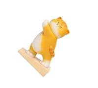 KIXZSAZ Fermaporta in resina per gatti, fermaporta carino e commerciale, protegge i pavimenti aggiungendo un tocco di fantasia, perfetto per la parte inferiore del pavimento o per la libreria.