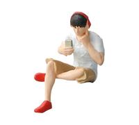 KIXZSAZ Figure in miniatura in Per scala 1/64, figure di persone, decorazioni eccellenti per abbellire paesaggi e esposizioni di modelli, giardini delle fate,