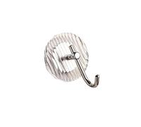 KIXZSAZ Gancio per acrilica resistente per un'organizzazione stabile nel soggiorno, Argento, Diametro: 6.5 cm
