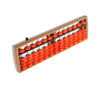 KIXZSAZ Giocattolo di matematica per bambini, giocattolo educativo, abaco in plastica con perline, per sviluppare la percezione del colore nei bambini, facile da trasportare, per