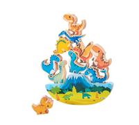 KIXZSAZ Gioco di equilibrio con blocchi impilabili, giocattolo che migliora le capacità motorie fini e il pensiero creativo nei bambini. Lascia che l'immaginazione del bambino giochi di equilibrio con