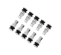 KIXZSAZ Gli steli delle valvole in Metallo Robusto garantiscono Prestazioni efficienti nelle Applicazioni di valvole tubeless Come ATV e motociclette Steli in Metallo Lega di Alluminio Auto Moto