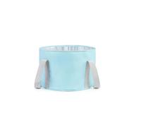 KIXZSAZ Home Salon Portable Foot Soaking Bag Campeggio Escursionismo Piedini pieghevoli a 5 strati Secchio da bagno Sanità Accessori per la cura del corpo, Blu, Piccolo