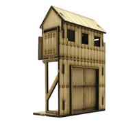 KIXZSAZ I modelli di edifici di fortezze in Per scala 1/72 offrono opportunità di esplorazione creativa con un'esperienza di apprendimento tramite, porta, 8-12 cm