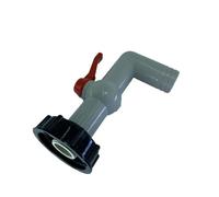 KIXZSAZ IBC Container Beccuccio Rubinetti di Scarico Serbatoio Domestico Raccordi connettore di Controllo on/off Staccabili Parti Ricambio, 90° 32 mm