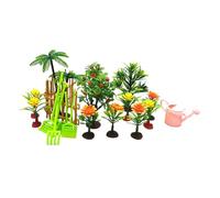 KIXZSAZ Il coinvolgimento di piante da giardino in miniatura e modelli di piante simulate adorna le aree gioco mentre i bambini alla cognizione. Decorazione, 20 pezzi
