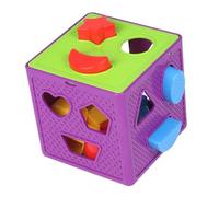 KIXZSAZ Il giocattolo educativo del cubo di smistamento delle forme per i bambini fornisce un modo divertente per migliorare le capacità motorie e lo sviluppo cognitivo. Blocchi