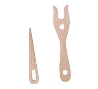KIXZSAZ Il kit per lavorare a maglia include una forchetta e un ago per la cruna per gioielli e vari progetti artigianali, rendendo l'esperienza di lavoro più piacevole e meno, Marrone
