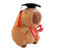 KIXZSAZ Il Peluche della Bambola Capibara per la Laurea aggiunge Un Tocco di Comfort alla Decorazione per Le celebrazioni e Crea ricordi indimenticabili. Simpatiche Figure da Collezione
