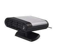 KIXZSAZ Il ventilatore avanzato per calda con riscaldatore per auto surriscaldato soffia sia il vento naturale che vento caldo Ventola del riscaldatore ABS, grigio