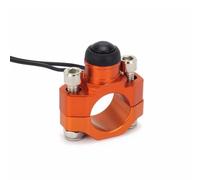 KIXZSAZ Interruttore di retrofit per parti di motociclette - Interruttore modifica accessori per moto pratico e bell'aspetto durevole, arancia