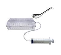 KIXZSAZ Kit per la preparazione di sushi Strumenti per alimentare per esperti di gastronomia Preparazione rapida PC Cucchiaio per caviale molecolare Cucchiaio di uova senza BPA
