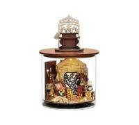 KIXZSAZ Kit regalo per mobili in legno in miniatura fai-da-te di pregevole fattura per la decorazione di menti creative Ampia applicazione, B-045