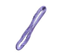 KIXZSAZ La cinghia aerea Lyra Hoop Hand Loop migliora le prestazioni nelle sessioni di allenamento di danza acrobatica aerea. Cinghia per allenamento di forza acrobatica, Viola, 40 centimetri