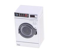 KIXZSAZ La lavatrice in miniatura delle bambole migliora l'arredamento delle bambole con elevate qualità di restauro e incoraggia il gioco creativo. La